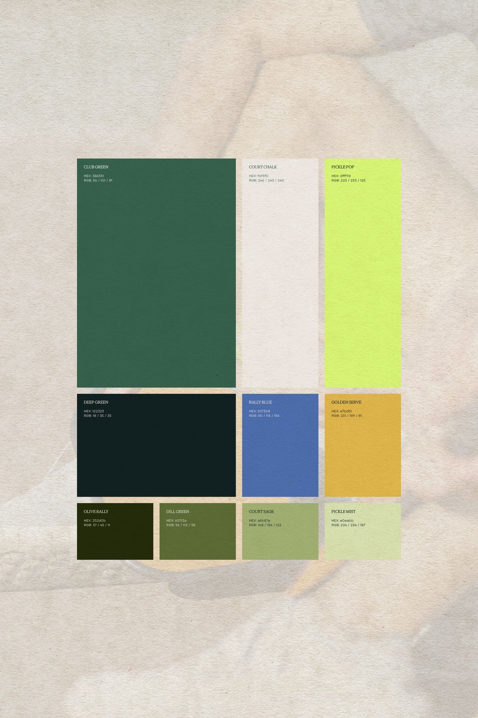 Cabravale Pickle Club Brand Identity